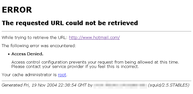 Access Denied